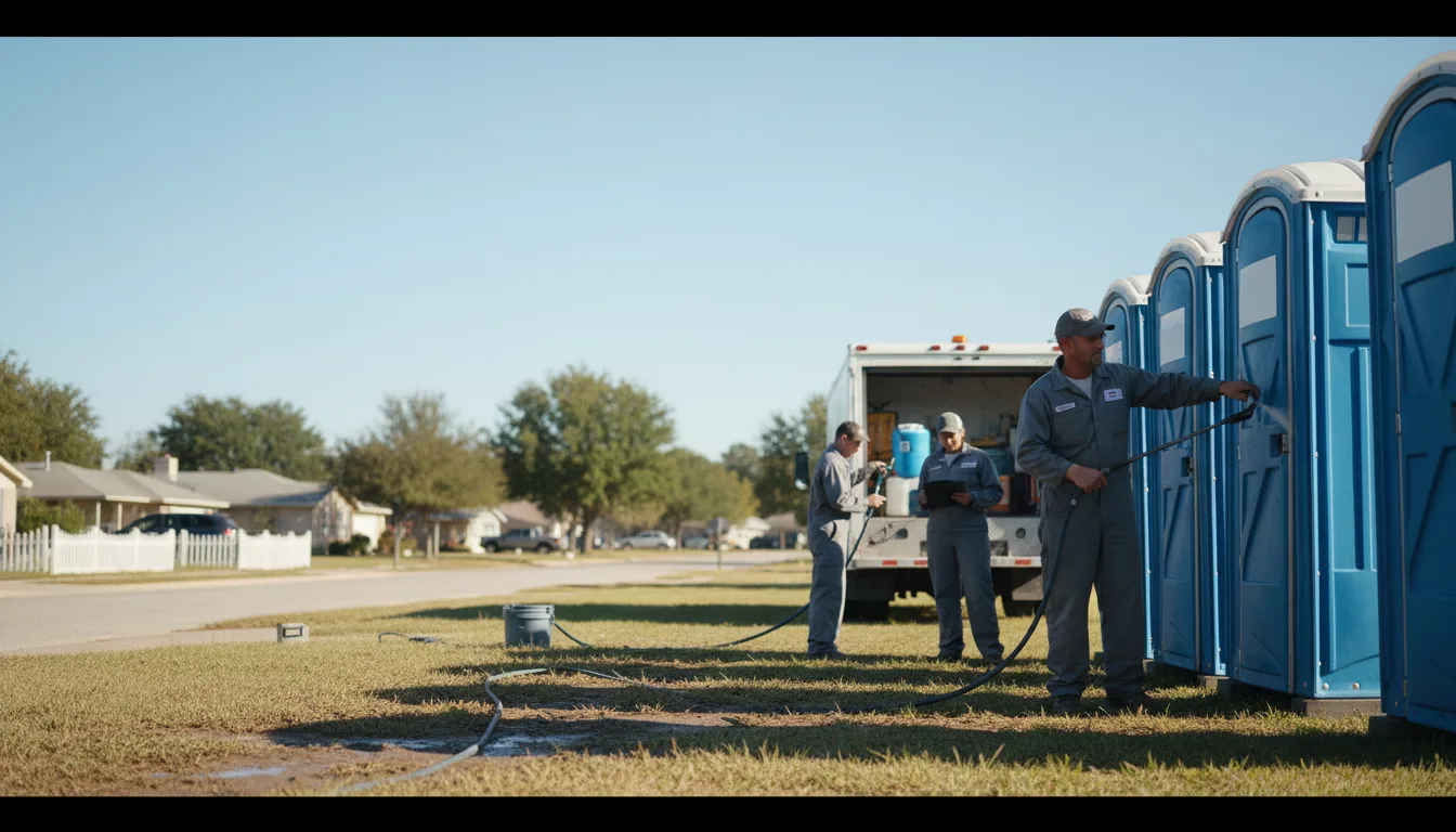 Long-Term Portable Toilet Rental in Guyton, GA near me
